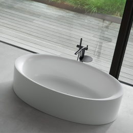 Ванна, Bette, BetteEve Oval Silhouette, шгв 1800*1000*440, цвет-Snow