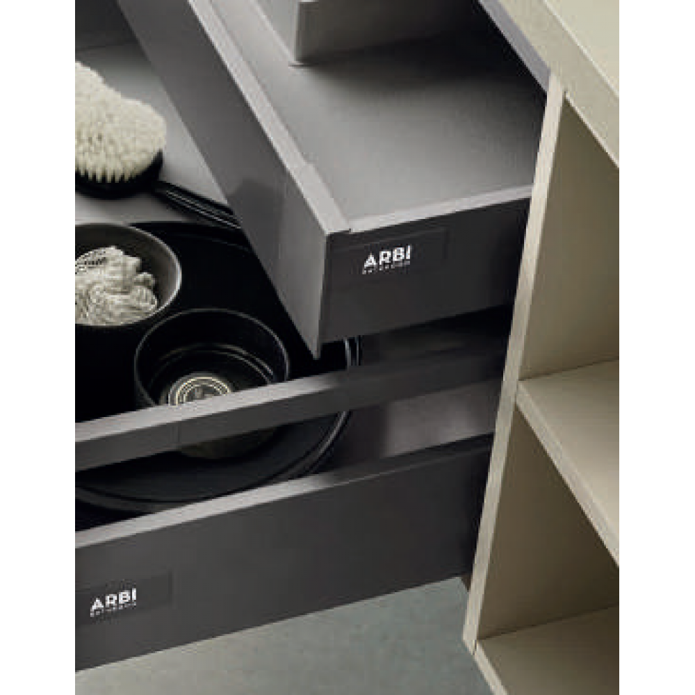 Ящик внутренний, ARBI, шгв 554*390*90, для тумбы, цвет-серый