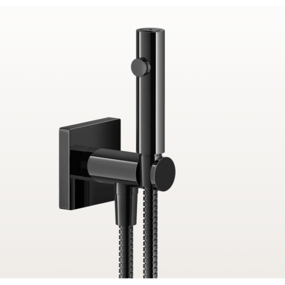 Гигиенический душ, Gessi, Rilievo, цвет-Black Metal PVD