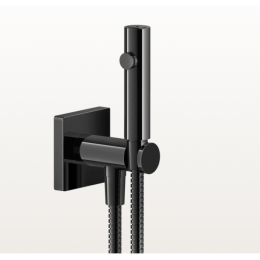 Гигиенический душ, Gessi, Rilievo, цвет-Black Metal PVD
