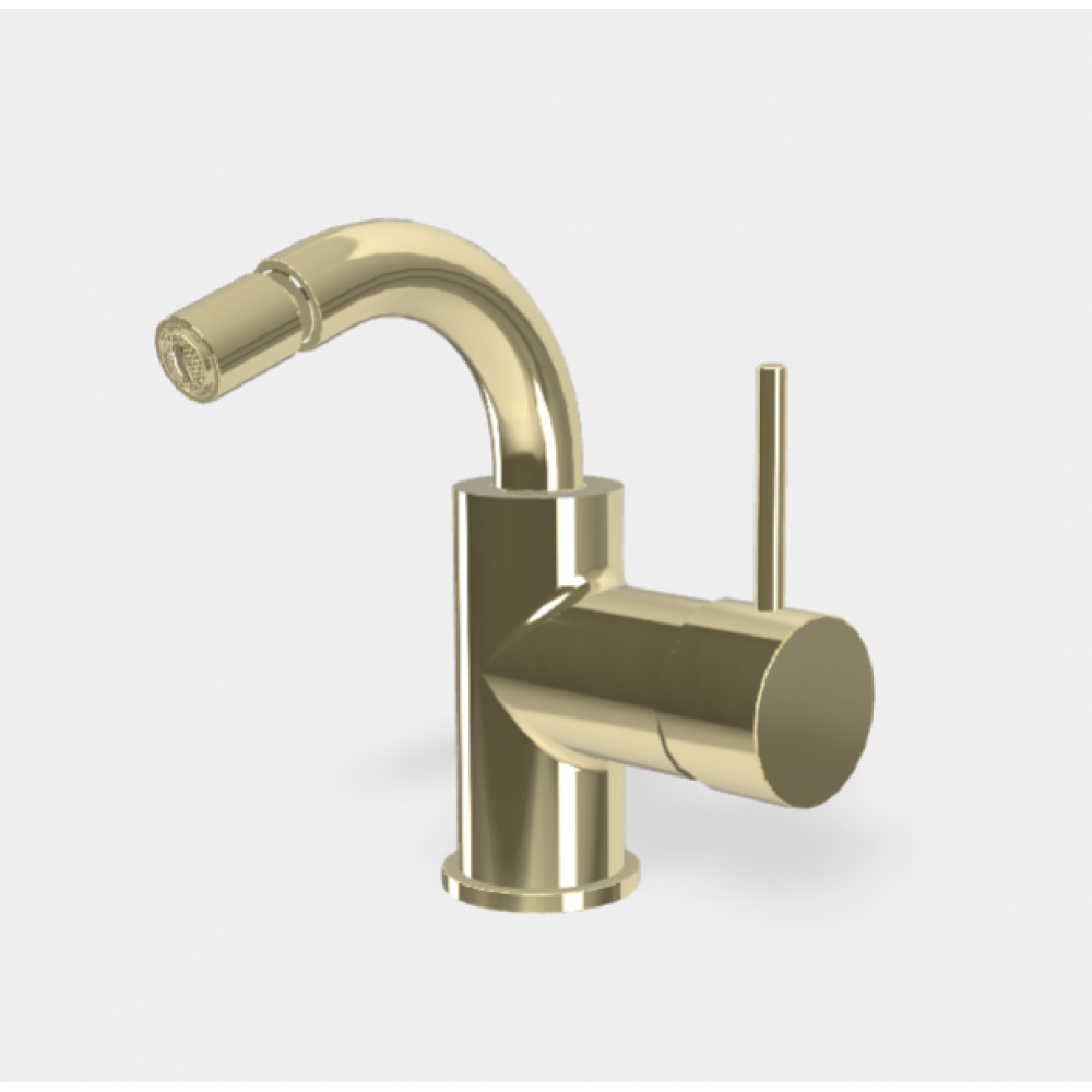 Смеситель для биде, Fima Carlo Frattini, Spillo Up, цвет-шампань