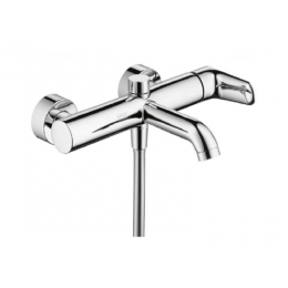 Смеситель для ванны и душа, Hansgrohe, Axor Citterio M, цвет-шлифованный никель