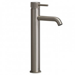 Смеситель для раковины, Splendy, Passion, высокий, цвет-никель брашированный