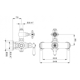 Смеситель для душа, Nicolazzi, Teide, цвет-золото сатинированное (Satin Gold)