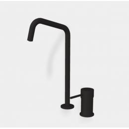 Смеситель для раковины, Fima Carlo Frattini, Spillo Up, цвет-черный матовый