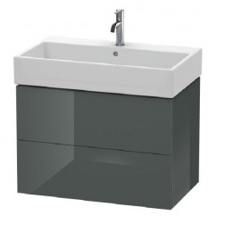 Тумба под раковину, Duravit, L-Cube, шгв 784*459*544, раковина-необходимо заказать, цвет-доломитово-серый глянцевый