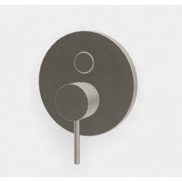 Смеситель для душа, Fima Carlo Frattini, Spillo Up, на 2 потребителя, цвет-никель брошированный