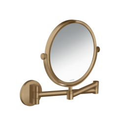 Косметическое зеркало, Axor, Axor Universal Circular, без подсветки, цвет-шлифованная бронза