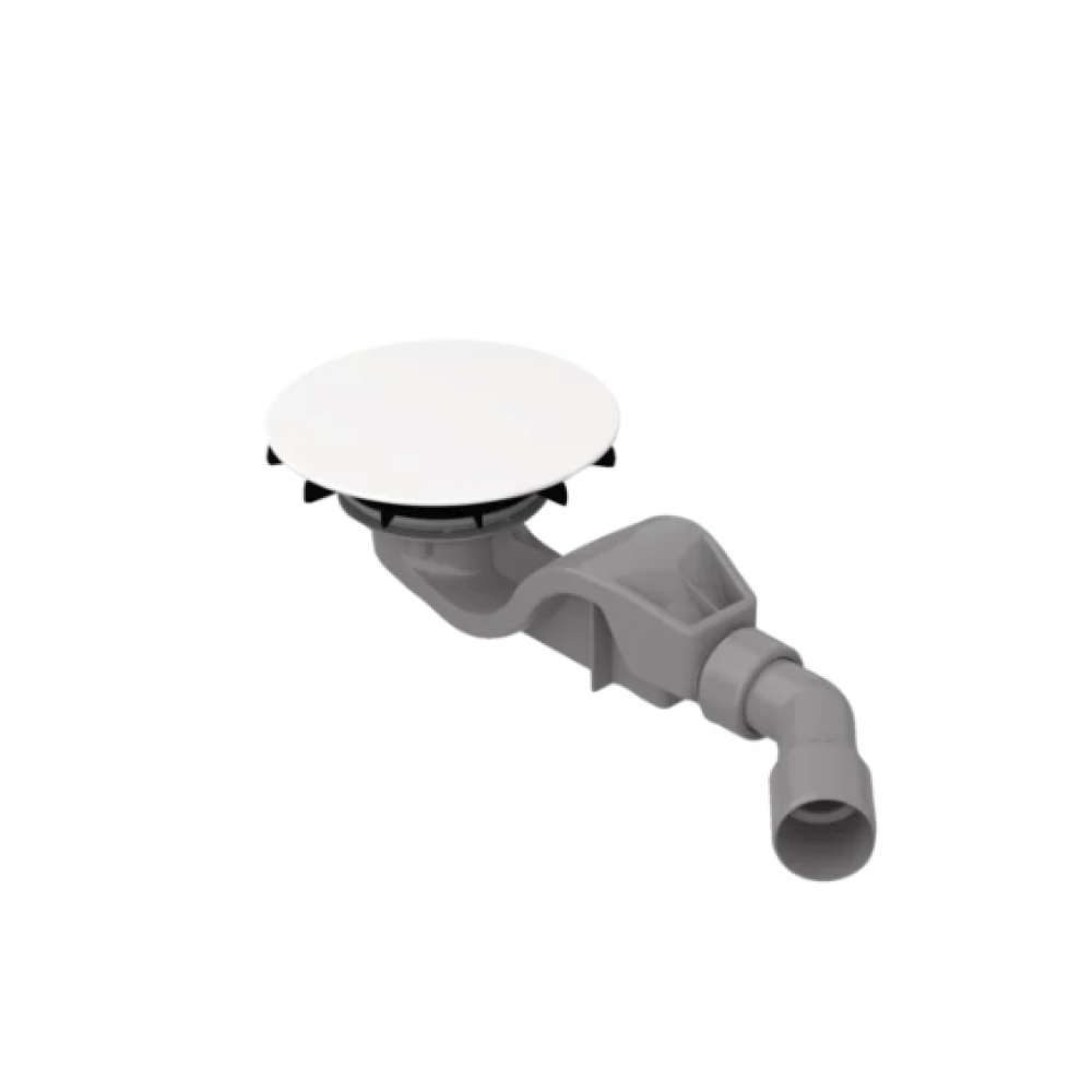 Слив-перелив, Bette, BetteAir 50, с BetteАнтислип Sense, цвет-белый