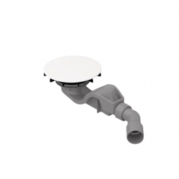 Слив-перелив, Bette, BetteAir 50, с BetteАнтислип Sense, цвет-белый