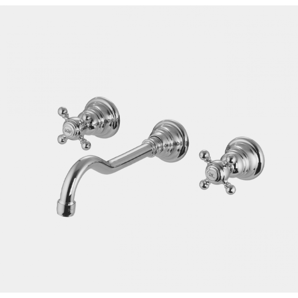 Смеситель для раковины, Fima Carlo Frattini, Elizabeth, цвет-бронза античная