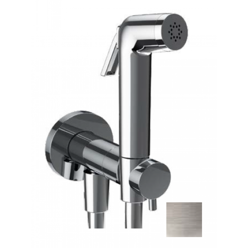 Гигиенический душ, Almar, Shut Off, цвет-никель шлифованный (Товар заказной, возврату не подлежит)