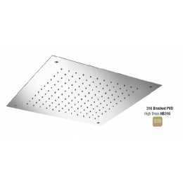 Верхний душ, Almar, 316 Stainless Steel, 498*498, цвет-High Brass Brushed PVD (Товар заказной, возврату не подлежит)