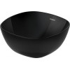 Раковина, Duravit, Aurena, шгв 350*350*165, отверстия для смесителя-отсутствуют, HygieneGlaze, цвет-черный