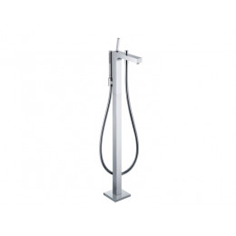 Смеситель для ванны и душа, Hansgrohe, Axor Citterio, цвет-полированный черный хром