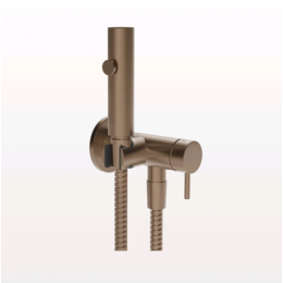 Гигиенический душ, Gessi, Inciso, цвет-медь брашированная/шлифованная PVD (Copper Brushed PVD)