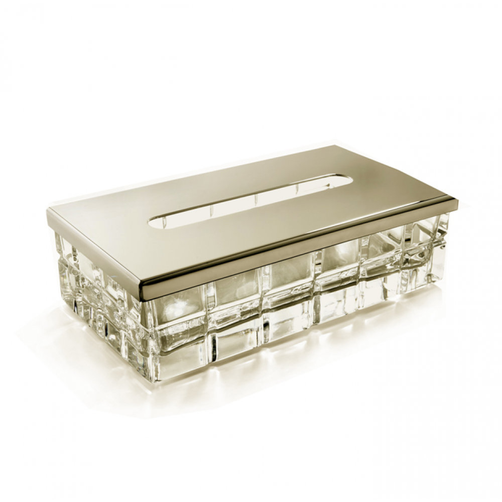 Контейнер для бумажных салфеток, 3SC, Palace, настольный, шгв 230*125*70, цвет-золото