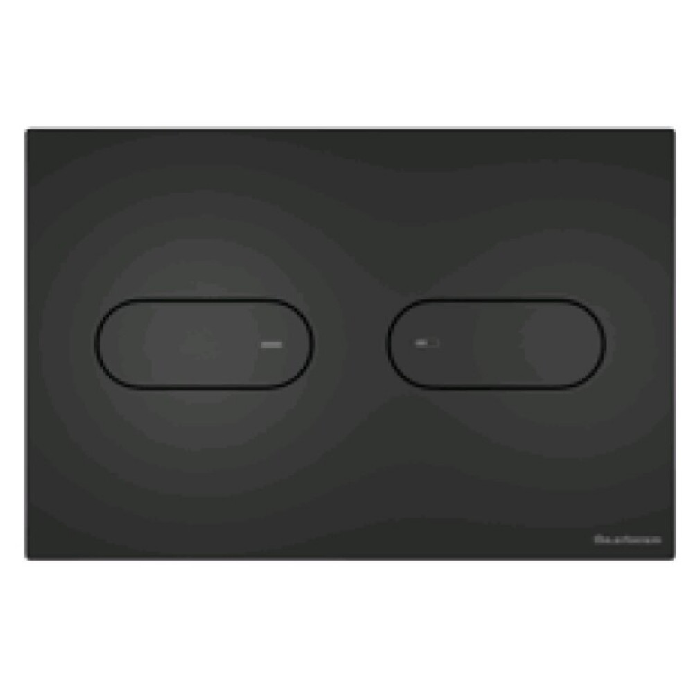 Клавиша смыва, Artceram, Inox 710, для унитаза, шгв 245*5,5*165, цвет-черный матовый