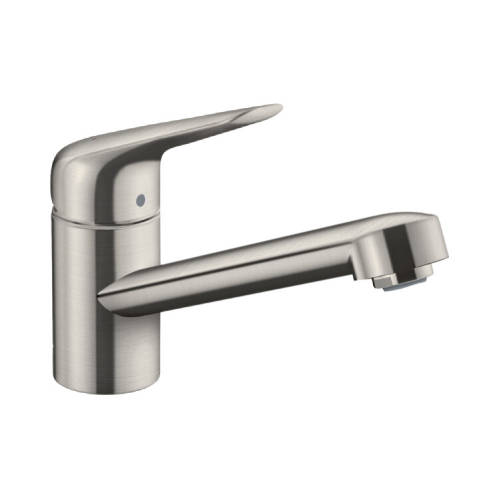 Смеситель для кухни, Hansgrohe, Focus M42, цвет-сталь