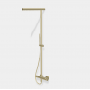 Душевая стойка, Fima Carlo Frattini, Shower column, цвет-шампань брашированная