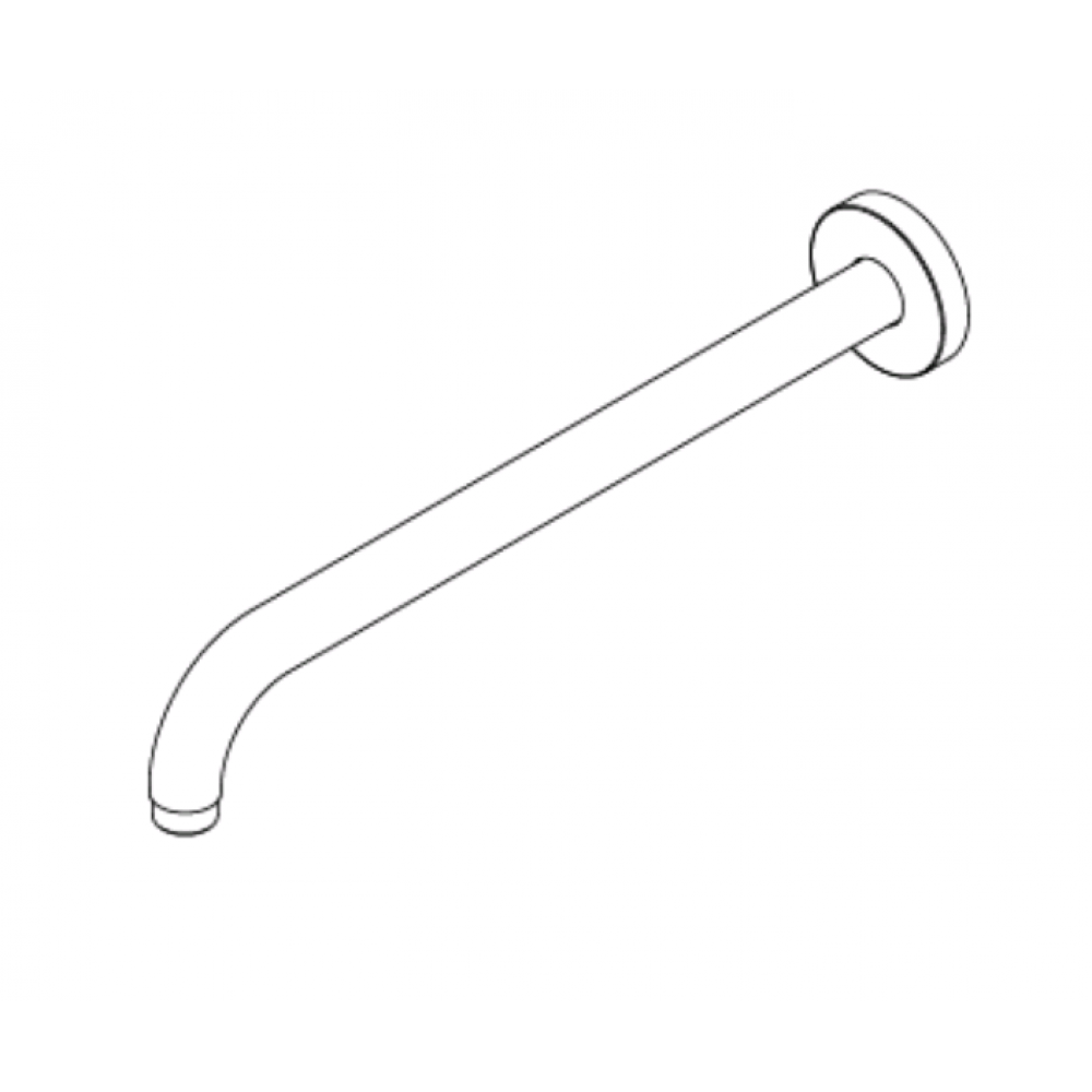 Держатель верхнего душа, Ritmonio, цвет-бронза темная брашированная (Brushed Dark Bronze)