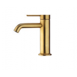 Смеситель для раковины, Fima Carlo Frattini, Snap, цвет-золото брашированное