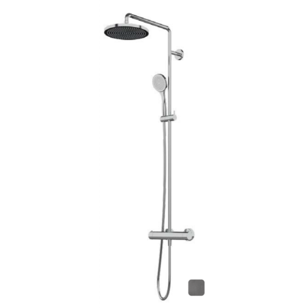 Душевая стойка, Almar, Shower Columns, цвет-Gun Metal Brushed PVD (Товар заказной, возврату не подлежит)