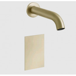 Смеситель для раковины, Gessi, Sensor Taps Flessa, цвет-Brushed Brass PVD