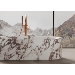 Ванна, DEA Design, Cremona, шгв 1800*950*500, цвет-carrara (белый мрамор)