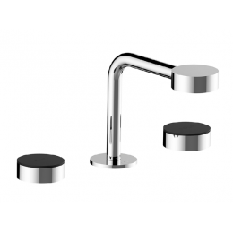 Смеситель для раковины, Cisal, Slim, цвет-Matt Black