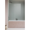 Шторка на ванну, Radaway, Essenza 8 SL, шв 1000*1500, петли-слева, цвет фурнитуры-никель брашированный, цвет стекла-прозрачный, Easy Clean