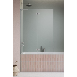 Шторка на ванну, Radaway, Essenza 8 SL, шв 1000*1500, петли-слева, цвет фурнитуры-никель брашированный, цвет стекла-прозрачный, Easy Clean