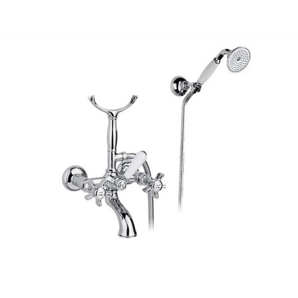 Смеситель для ванны и душа, Nicolazzi, Dames Anglaises, цвет-Chrome