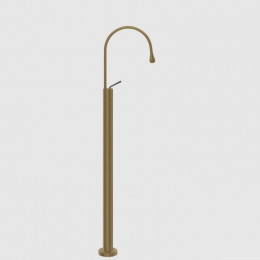 Смеситель для раковины, Gessi, Goссia, цвет-Antique Brass