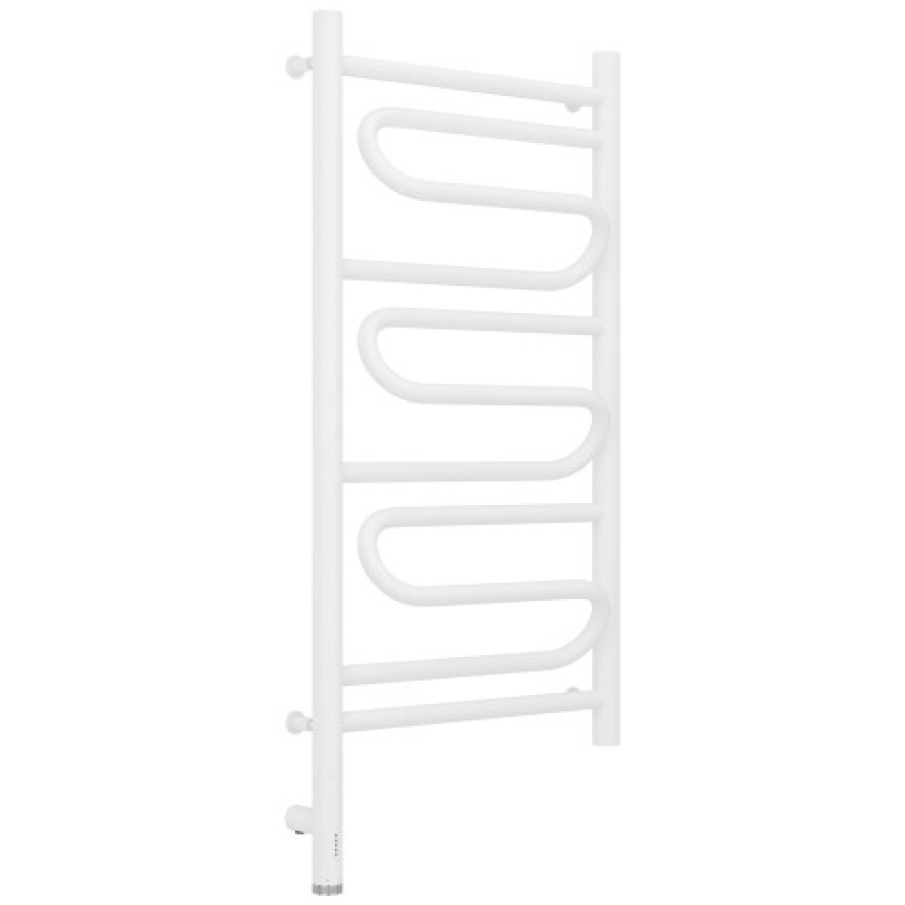 Полотенцесушитель, Сунержа, Элегия 3.0, шгв 432*120*924, нижнее слева, МЭМ, цвет-белый матовый
