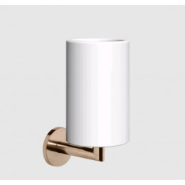 Стакан, Gessi, шгв 75*107*172, цвет-белый/Copper PVD