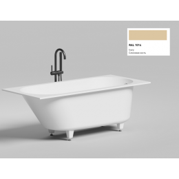Ванна, Salini, Ornella, шгв 1600*700*600, цвет-RAL 1014 matt