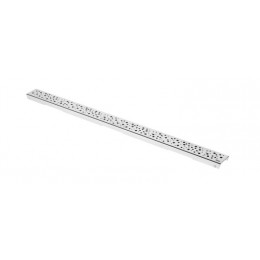 Дизайн-решетка, TECE, TECEdrainlinе, drops, 900, цвет-нержавеющая сталь матовая