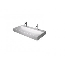 Раковина, Duravit, DuraSquare, шгв 1000*470*145, отверстия для смесителя-2, цвет-белый