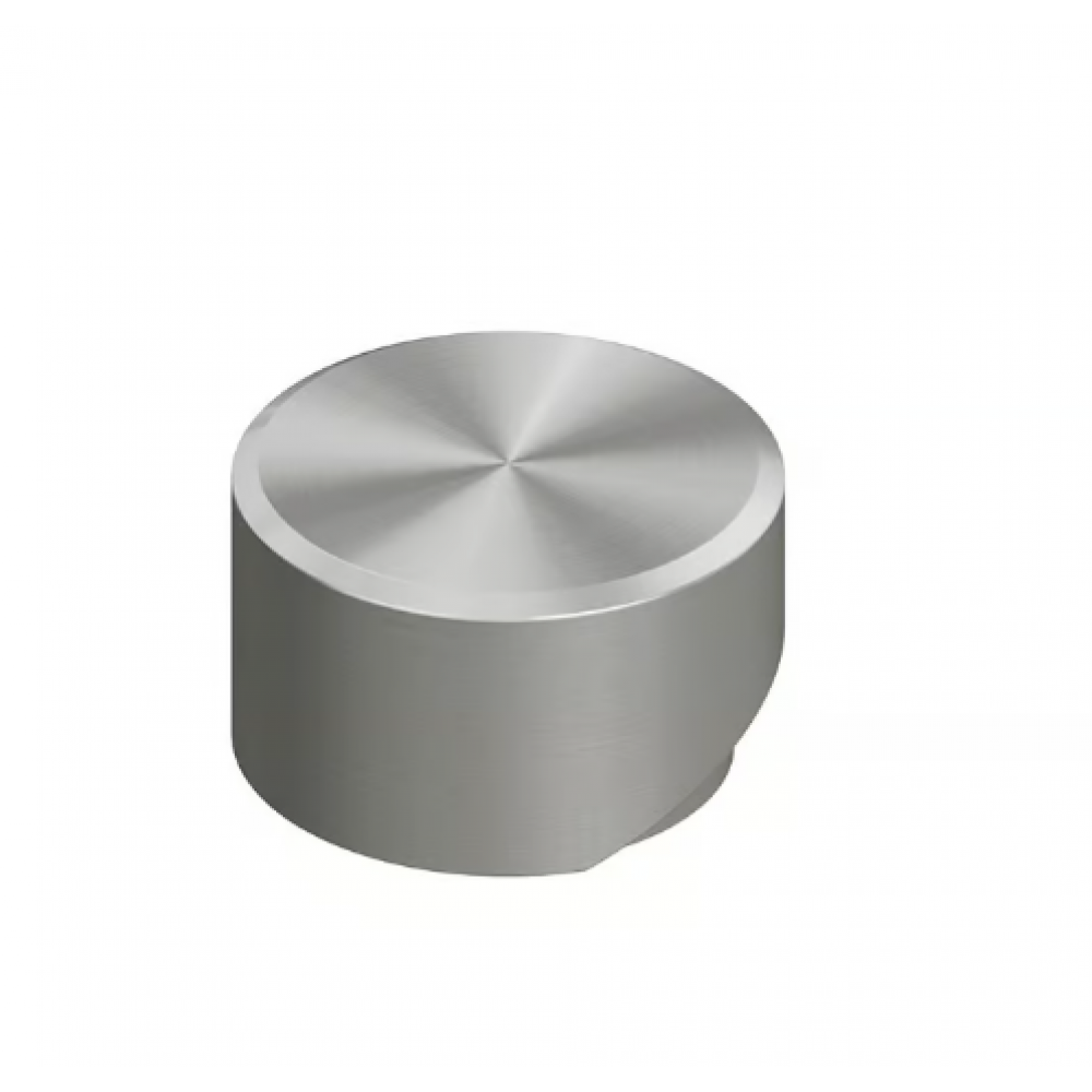 Смеситель для раковины, Quadro design, Stereo, цвет-сталь шлифованная