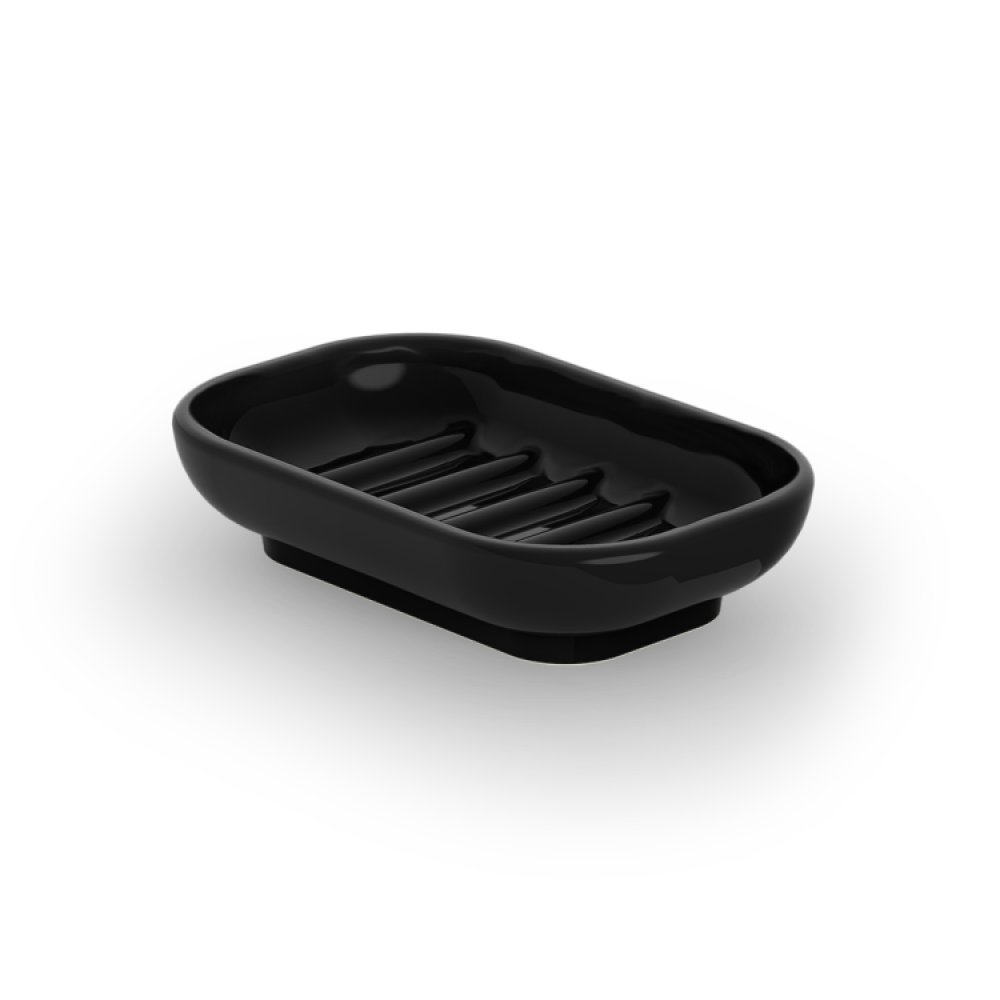 Мыльница, Decor Walther, DW 543, шгв 120*79*26, цвет-черный