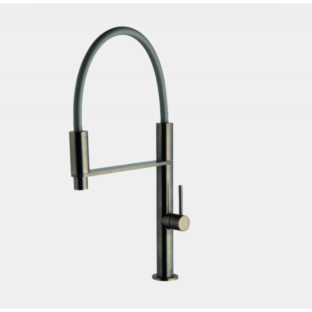 Смеситель для кухни, Fima Carlo Frattini, Kitchen, цвет-черный матовый