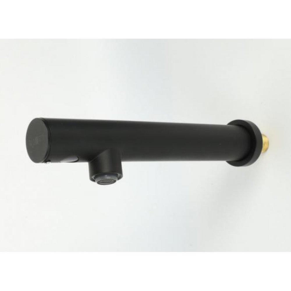 Смеситель для раковины, Nofer, Essentialmatic, цвет-черный матовый