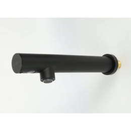 Смеситель для раковины, Nofer, Essentialmatic, цвет-черный матовый