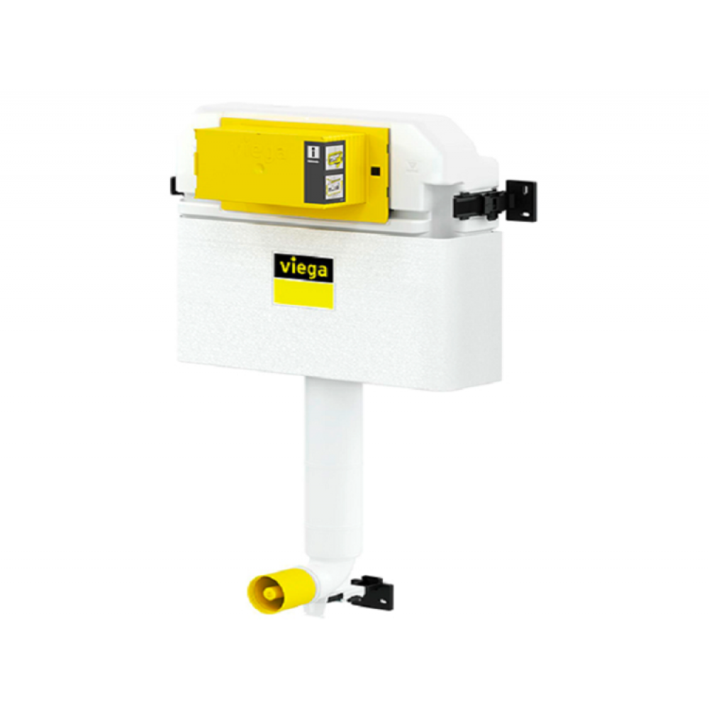 Смывной бачок скрытого монтажа, Viega, Prevista, для напольных унитазов