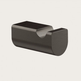 Крючок, Gessi, Rilievo, шгв 28*60*28, цвет-Black Metal Brushed PVD