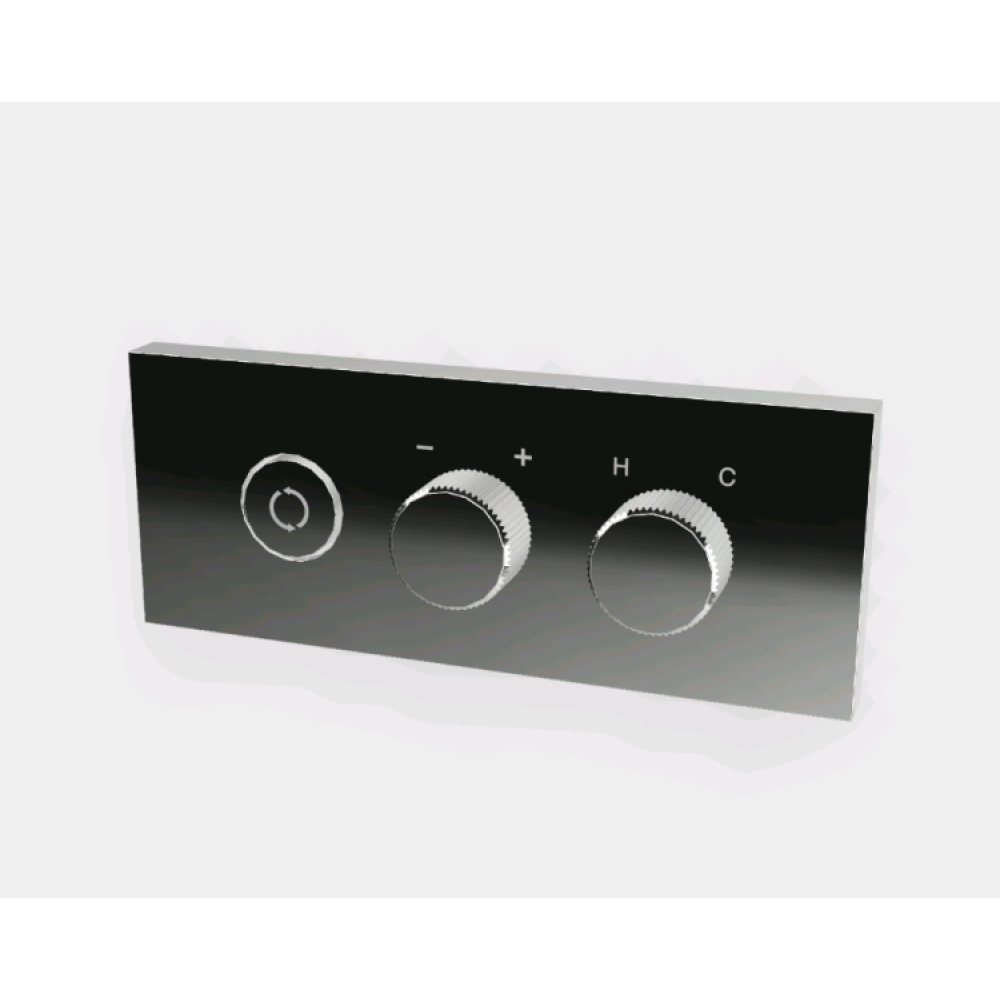 Смеситель для душа, Fima Carlo Frattini, Switch ON, на 2 потребителя, цвет-хром