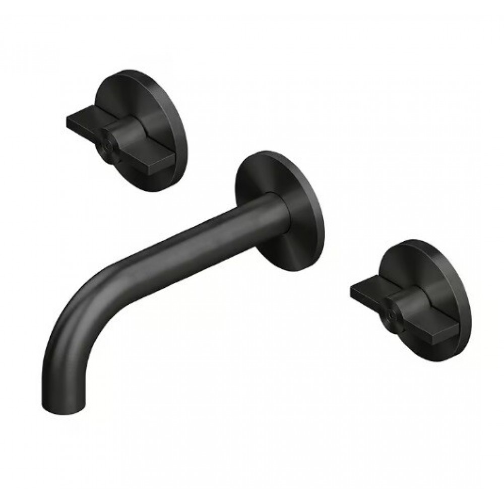 Смеситель для раковины, Quadro design, Valvola01, цвет-золото черное