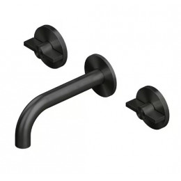 Смеситель для раковины, Quadro design, Valvola01, цвет-золото черное