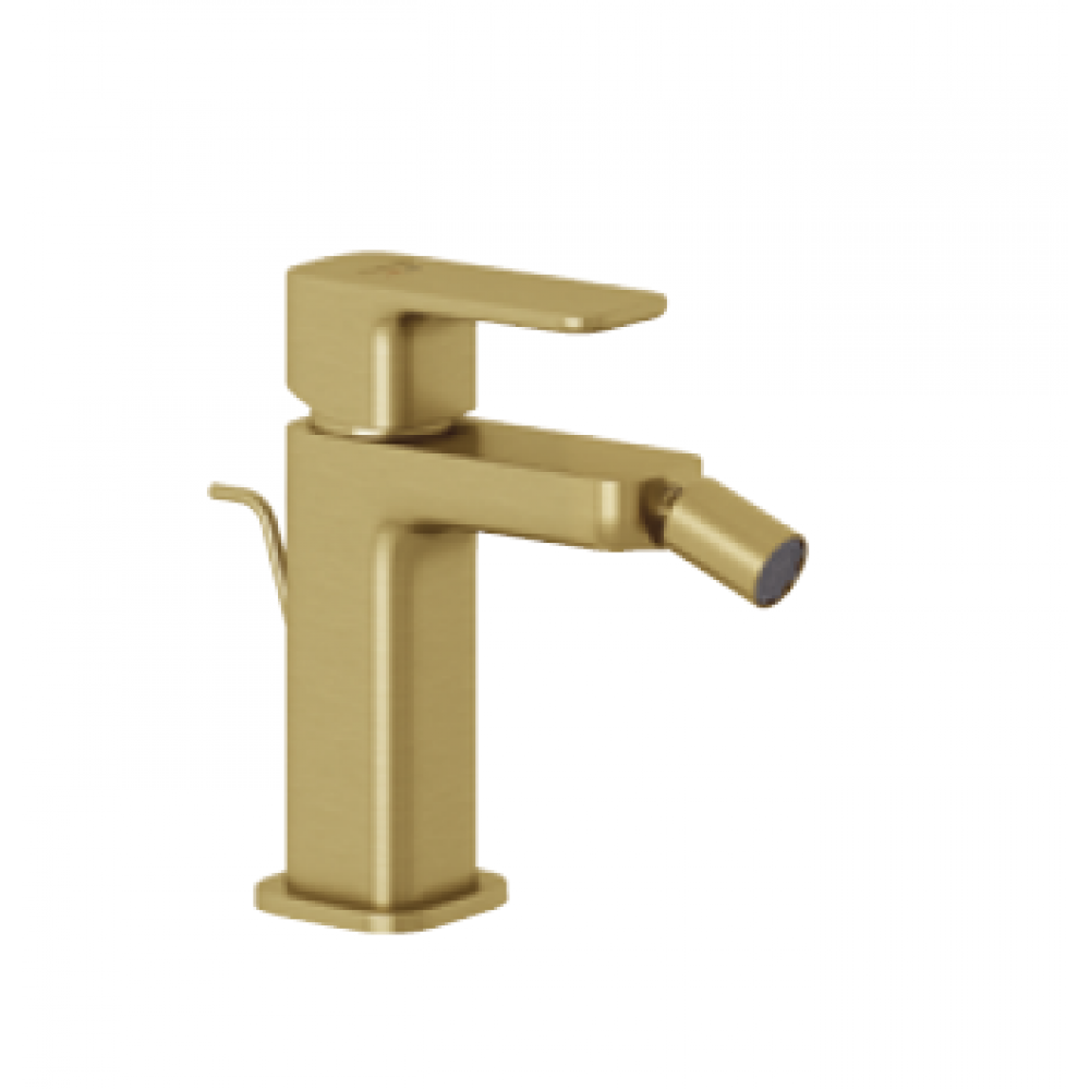 Смеситель для биде, Kludi, Renon, цвет-золото брашированное